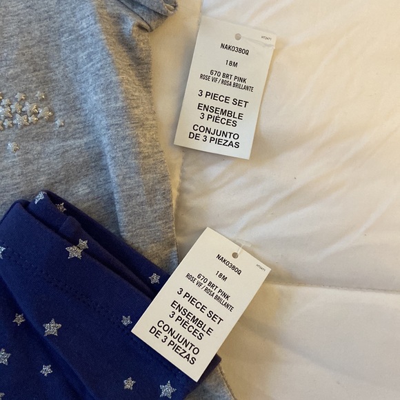 NWT Nautica 3 Piece Fleece Girls Jacket Set - Picture 7 of 7